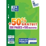 Oxford copies doubles perfor�es, format a4, quadrill� 5 x 5