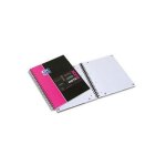 Oxford etudiant cahier notebook spiral� couverture polypropyl�ne 160 pages s�y�s 23 x 29, 7 cm avec appli ...