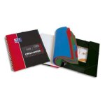 Oxford etudiant cahier organiserbook spiral� couverture pp 160 pages lign�e 24. 5