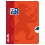 Oxford office openflex 100102627 cahier piqure en polypro 21 x 29, 7 cm 96 pages lot de 10