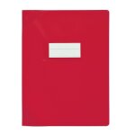 Oxford protge - cahier pvc 150 strong line 24x32 cm opaque rouge