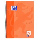 Oxford touch bloc - notes a4 + 80 feuilles corail