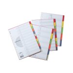 Pagna intercalaires en carton, a4, 12 pieces, 12 couleurs Pagna intercalaires en carton, a4, 12 pieces, 12 couleurs