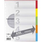 Pagna intercalaire en carton, format a4, 5 positions, extra Pagna intercalaire en carton, format a4, 5 positions, extra
