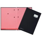 Pagna parapheur  de luxe , a4, 20 compartiments, noir