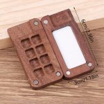 Palette d'interconnexion portable, bote de peinture, mini album noir africain fait a la main, peinture ...