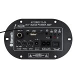 Panneau d'amplificateur de puissance bluetooth 30w, caisson de basses, usb dac, radio fm, lecteur tf, ...