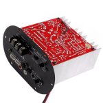 Panneau d'amplificateur de voiture, caisson de basses haute puissance 12v, 120w, ton complet, basses ...
