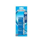Paper mate - 30 cartouches courtes (3 etuis de 6 cartouches) - bleu effa�able - sous blister