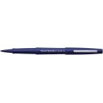 Paper:mate stylo feutre flair original nylon pte moyenne bleu marine