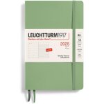 Paperback b6 + agenda semainier et bloc - notes 2025 a couverture souple - agenda 12 mois, lign, sauge, ...