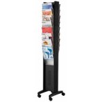 Paperflow prsentoir mobile a 16 tablettes noir 1 unit(s)