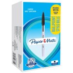Papermate 2084379 stylo a bille noir moyen 50 pice(s)