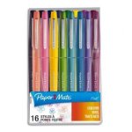 Papermate blister de 12 stylos feutres flair tropical