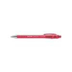 Papermate stylo a bille pointe moyenne r�tractable encre rouge corps caoutchouc flexgrip