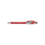 Papermate stylo bille r�tractable flexgrip elite rouge, ecriture large 1, 4 mm