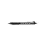 Papermate stylo bille rtractable avec grip et clip mtal, pointe moyenne, corps triangulaire, encre ...