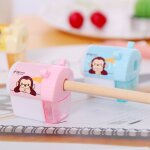 Papeterie de bureau, fournitures scolaires, maison mignonne, taille - singe pour crayon, article cr�atif ...