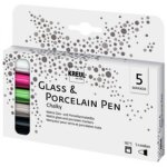 Papeterie - fournitures kreul kreul glass & porcelain pen neon, jaune fluo noir noir noir 224636