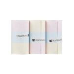 Papier autocollant de couleur blanche, 3 rouleaux de papier thermique pour mini imprimante photo p1 p2 ...