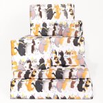 Papier cadeau chat fun - 6 feuilles de papier cadeau - pour hommes femmes - chat conga - pour propriétaires ... Papier cadeau chat fun - 6 feuilles de papier cadeau - pour hommes femmes - chat conga - pour propriétaires ...