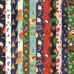 Papier cadeau noel, 12 feuilles papier cadeau 70x50cm, rouleau papier cadeau noel enfant, papier emballage ... Papier cadeau noel, 12 feuilles papier cadeau 70x50cm, rouleau papier cadeau noel enfant, papier emballage ...