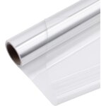 Papier cadeau transparent rouleau en cellophane, papier transparent emballage fleur cadeau anniversaire ...