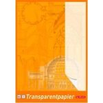 Papier calque, bloc a4, 65 g / m, 30 feuilles