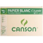 Papier dessin a grain c 180g a4 - pochette de 12