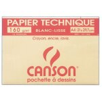 Papier dessin lavis technique 160g a4 - pochette de 12