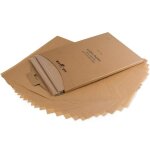 Papier parchemin non blanchi, 100 pices, rsistant pour la cuisson du pain, des cookies et de la viande, ...
