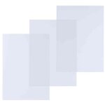 Paquet de 100 couvertures reliure a3, pvc 20 / 100 transparent