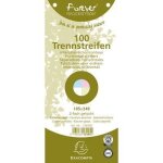 Paquet de 100 fiches intercalaires, 180g. format : 10. 5 x 24 cm. 10 couleurs assorties