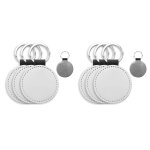 Paquet de 20 bauches de sublimation porte - cls en cuir pu paillet porte - cls bricolage porte ...