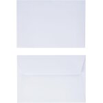 Paquet de 20 enveloppes auto - adhésives - format c6 11, 4x16, 2cm - 120g / m - coloris blanc - invitation ... Paquet de 20 enveloppes auto - adhésives - format c6 11, 4x16, 2cm - 120g / m - coloris blanc - invitation ...