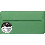 Paquet de 20 enveloppes auto - adhsives - format dl 11x22cm - 120g / m - coloris vert sapin - invitation ...