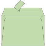 Paquet de 20 enveloppes pollen 114x162mm c6 vert 120g