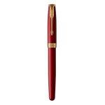 Parker 1931474 stylo - plume noir, or, rouge