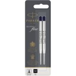 Parker blister de 2 recharges stylo bille pointe moyenne noir
