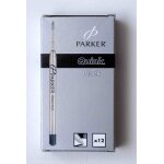 Parker - quink recharge billenoire l (boite de 12)