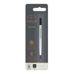 Parker recharge pour roller pointe moyenne encre noire