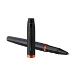 Parker - stylo roller vibrant rings - pointe fine - noir - noir