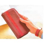 Parure c�r�monie trousse compagnon et jonc assorti grenat passion