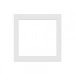 Passe partout pour cadre 20 x 20 cm ext - 10 x 10 cm int - blanc