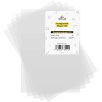 Patq - lot de 20 feuilles de papier transparent blanc din a2 100 g / m