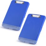 Patq - 2pcs porte - bloc a4 en plastique - conférence plastique support de papier clip rangement - compartimen ... Patq - 2pcs porte - bloc a4 en plastique - conférence plastique support de papier clip rangement - compartimen ...
