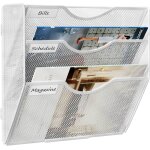 Patq - 3 compartiments métal porte revue mural porte documents a4 organisateur de bureau rangement papier ... Patq - 3 compartiments métal porte revue mural porte documents a4 organisateur de bureau rangement papier ...
