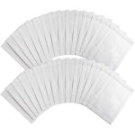 Patq - lot de 30 feuilles lubrifiantes pour destructeur de documents, compatibles avec fente din a4, ...
