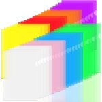 Patq - 45 pcs pochette plastique a4, dossiers en plastique transparent a4, pochette document 8 couleurs ... Patq - 45 pcs pochette plastique a4, dossiers en plastique transparent a4, pochette document 8 couleurs ...