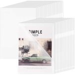 Patq - 45 pcs pochette plastique transparente, chemises ¿¿ coin a4 pochette document 6 couleurs vives ... Patq - 45 pcs pochette plastique transparente, chemises ¿¿ coin a4 pochette document 6 couleurs vives ...